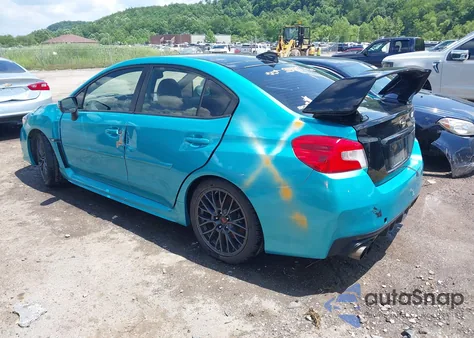 2015 Subaru Wrx Sti из США, поврежденный, VIN JF1VA2L68F9827477